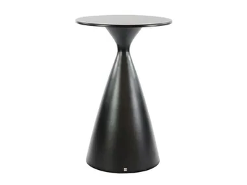 HIPS - Round aluminium high table by Sifas