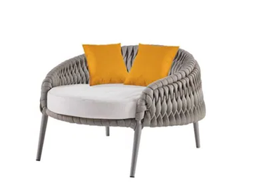 KALIFE - Fabric garden armchair by Sifas