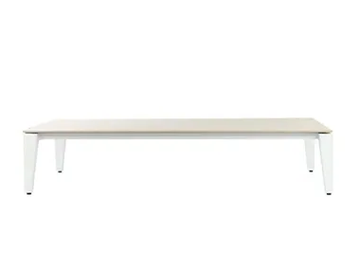 KONIC - Low rectangular garden side table by Sifas