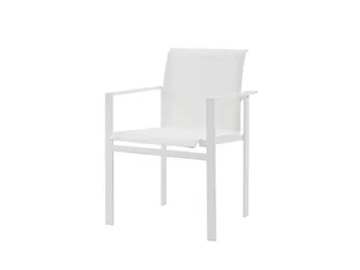 KWADRA - Garden chair with armrests by Sifas