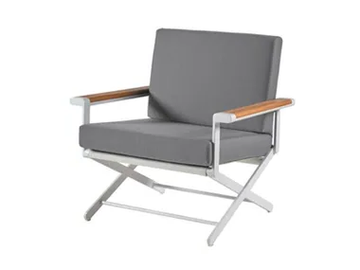 OSKAR - Garden armchair with armrests by Sifas