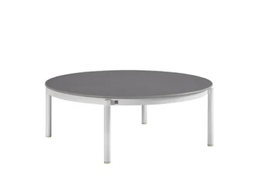 OUTLINE - Round ceramic coffee table by Sifas