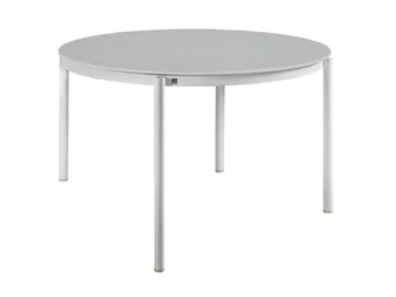 OUTLINE - Round ceramic garden table by Sifas