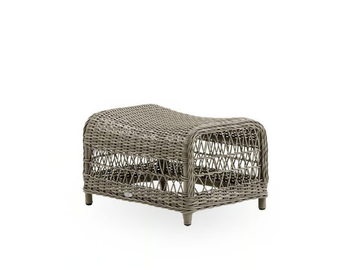 DAWN EXTERIOR - Aluminium and ArtFibre garden footstool by Sika Design