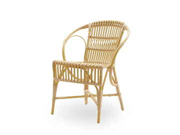 ROBERT EXTERIOR - Alu-Rattan and ArtFibre garden chair by Sika Design