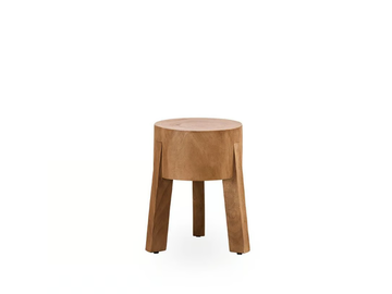 ROGER - Low Suar wood stool by Sika Design