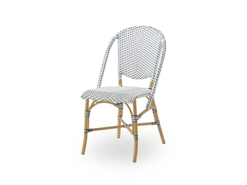 SOFIE - Stackable aluminium and ArtFibre garden chair by Sika Design