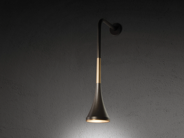 BELL - LED die cast aluminium Outdoor wall Lamp by SIMES