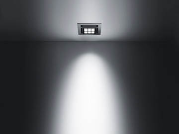 CATCH - LED recessed die cast aluminium Outdoor spotlight by SIMES