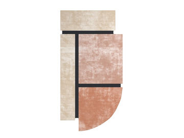 ISLAND CAFFE' - Hand-tufted rug in bamboo and wool by Sirecom Tappeti