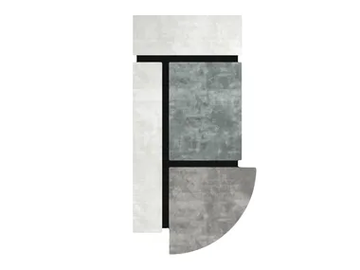 ISLAND PETROLEUM - Hand-tufted rug in bamboo and wool by Sirecom Tappeti