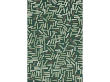 TERRAZZO SALVIA - Custom handmade wool rug by Sirecom Tappeti
