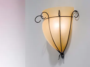 CANALE MA 115 - Murano glass wall light by Siru