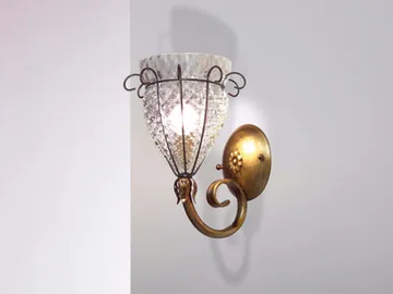 CANALE MB 115 - Murano glass wall light by Siru