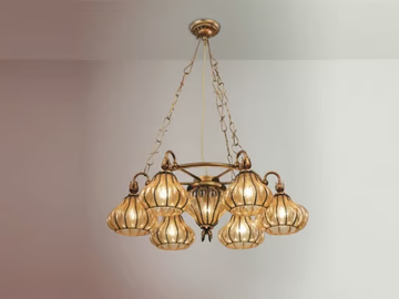 CARRO MS 173 - Murano glass pendant lamp by Siru