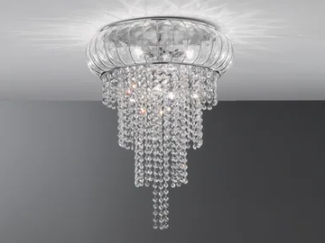 CASCATA SC 366 - Murano glass ceiling lamp by Siru