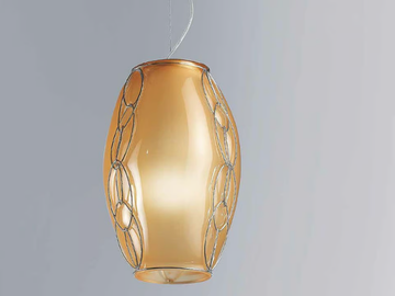 CATENA RS 310 - Murano glass pendant lamp by Siru