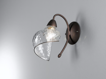 CHIOCCIOLA MB 241 - Murano glass wall lamp by Siru