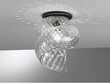 CHIOCCIOLA MC 241 - Murano glass ceiling lamp by Siru