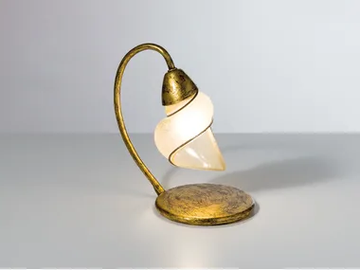 CHIOCCIOLA MT 241-020 - Murano glass table lamp by Siru
