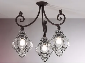 CLASSIC MS 215 - Murano glass chandelier by Siru