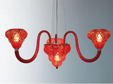 CLASSIC RS 354 - Murano glass chandelier by Siru