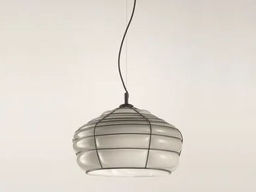 CLOCHE - Blown glass pendant lamp by Siru