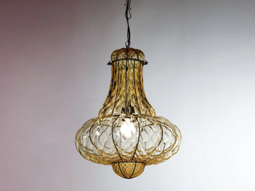 DOGE MS 118 - Murano glass pendant lamp by Siru