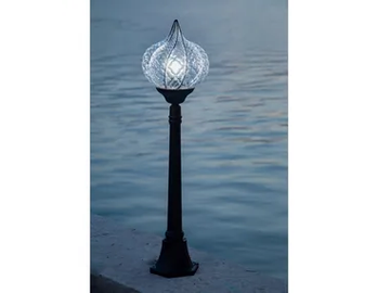 GOCCIA EP 111 - Murano glass garden lamp post by Siru