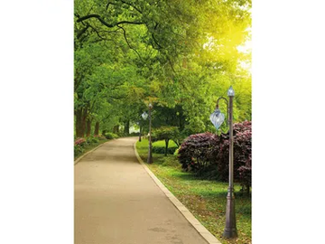GOCCIA EP 358 - Murano glass garden lamp post by Siru