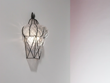 PIAZZA MA 114 - Murano glass wall light by Siru