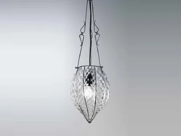 POZZO RS 119 - Murano glass pendant lamp by Siru