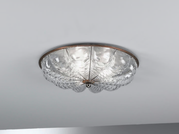 RAGGIO MC 172 - Murano glass ceiling light by Siru