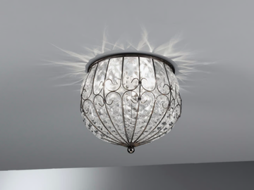 SAN TOMÀ MC 412 - Murano glass ceiling light by Siru