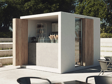 CLUB - Fiber-reinforced concrete Prefabricated structure by SIT