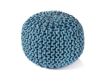 ALYSSA - Round nautical rope pouf by SITAP Carpet Couture Italia
