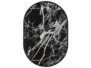 GABRIELLE 1022X/Q13 - Oval rug in viscose and polypropylene by SITAP Carpet Couture Italia