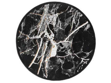 GABRIELLE 1022X/Q13 - Round rug in viscose and polypropylene by SITAP Carpet Couture Italia