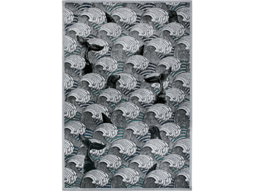 GABRIELLE 923X/Q13 - Rectangular rug in viscose and polypropylene by SITAP Carpet Couture Italia