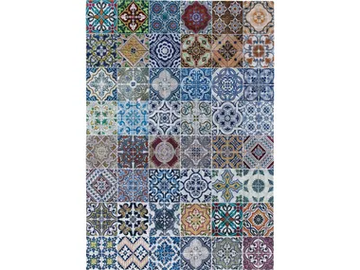 SICILY MULTI - Patterned rectangular rug by SITAP Carpet Couture Italia