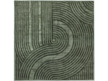 ZEN - Square fabric rug with geometric shapes by SITAP Carpet Couture Italia