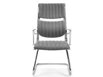 HAVANA - Sled base fabric office chair with armrests by SITIA