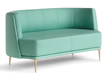 PERGY - 2 seater fabric sofa by SITIA