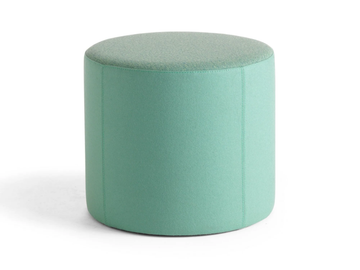 PERGY - Upholstered fabric pouf by SITIA