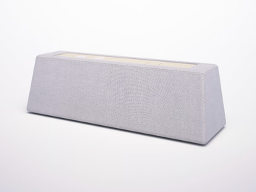 ROCKS - Upholstered fabric bench with electrical devices by SITIA