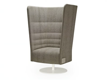 CELL 128 - Swivel armchair high-back by Sitland