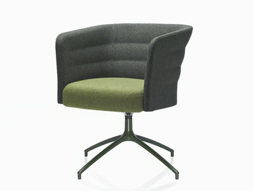 CELL 75 - Upholstered guest chair with armrests by Sitland
