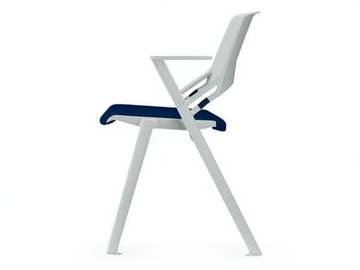 GREEN'S - Plastic chair with armrests with linking device by Sitland