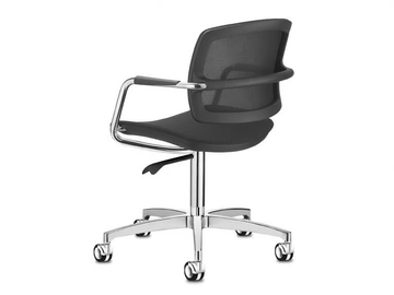 PK - Chair with 4-spoke base with castors by Sitland
