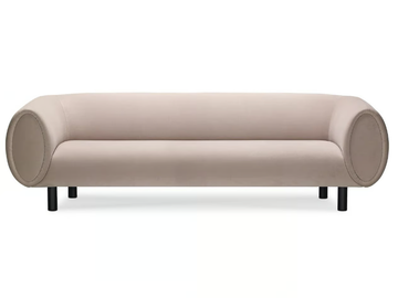 TOBI - 3 seater polyester sofa by Sitland